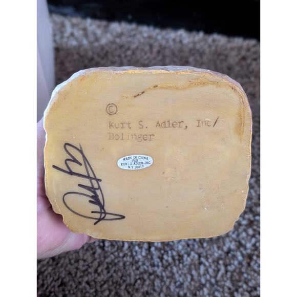 Paul Bolinger Kurt S. Adler Santa Chimney Figurine JB230 w/ Box Handcrafted - Picture 10 of 13